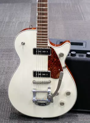 Gretsch Guitars - G5210T-P90 Electromatic Jet Two 90 Single-Cut with Bigsby, Laurel Fingerboard - Vintage White